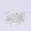 EBOOT 100 Pieces Clear LED Light Emitting Diodes Bulb LED