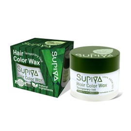 SUPIYA Temporary Hair Styling Color Wax, Green Blue Purple Red Hair Dye Color Wax Washable Natural Instant Hair Color Cream for DIY Hairstyle for Kids Men Women
