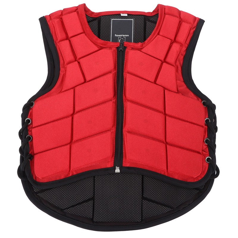 Kids Equestrian Vest Foam Padded Safety Horse Riding Protective Gear