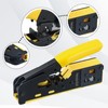 Focenat Crimping Tool RJ45 Set, Network Tool, Crimping Tool with