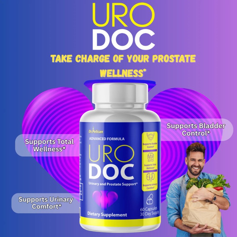 Pelican Vitamins URO DOC- Prostate & Urinary Support- 60 Capsules