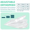 Skyfoot 3 Layers Adjustable Heel Wedge Inserts for Supination &