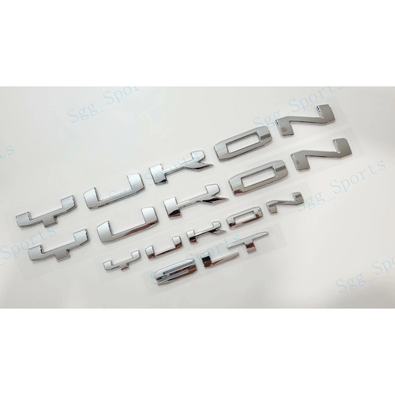 GMC 4PCS GMC 2021-2023 Yukon Yukon XL Doors Rear Chrome