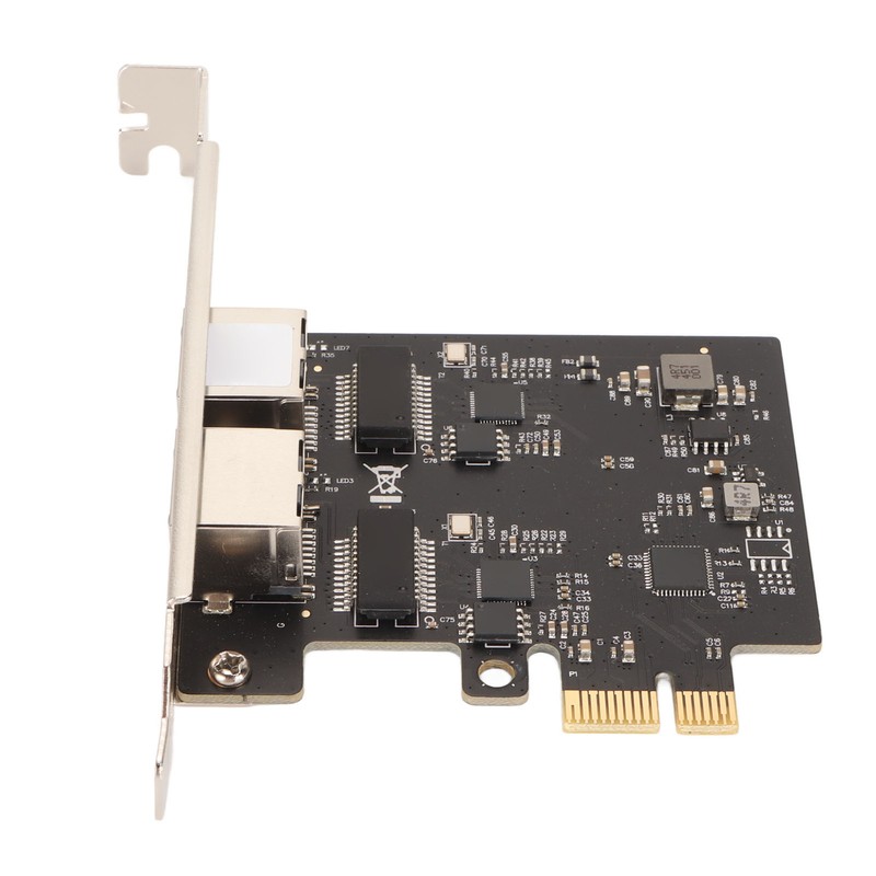 PCIe 2.5G Network Card Dual Port RTL8125B 2500M 1000M Computer