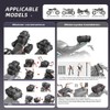 Rhinowalk Motorcycle Tail Bag Motorbike Side Bag 15L Full Waterproof