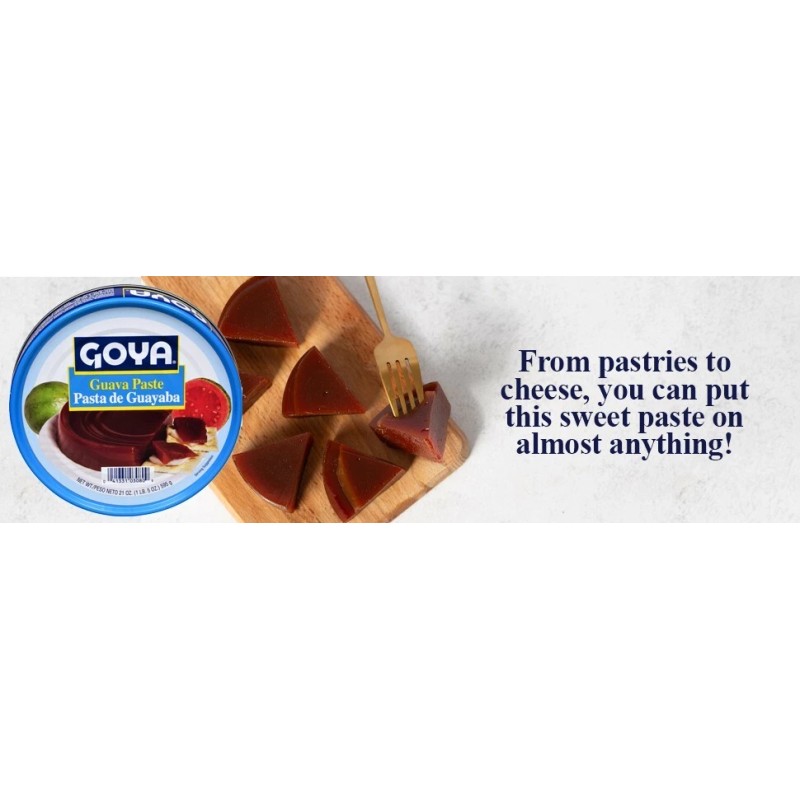 Goya Gourmet Goya Guava Paste 21 oz (Pack of 8)