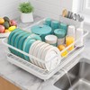 Sakugi Stainless Steel Dish Drying Rack for Kitchen Counter, Sink
