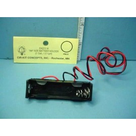 Cir-Kit Concepts Miniature "AA" 1 Cell 1.5 Volt Battery Holder #CK211-6 Cir-Kit Concepts 1/12th