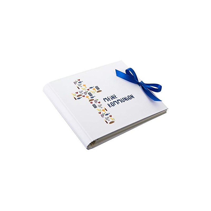 Goldbuch Photo Spiral Book Communion White/Multicoloured