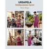 ursapela Canvas Work Apron for Men Women with 3 Pockets