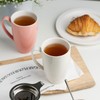 HwaGui – Ceramic Mug with Infuser and Lid for Loose