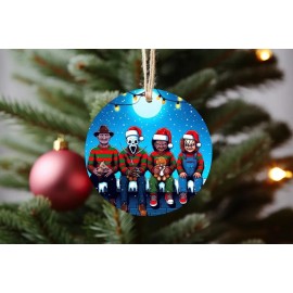 Unbranded Horror Villain Christmas Ornaments
