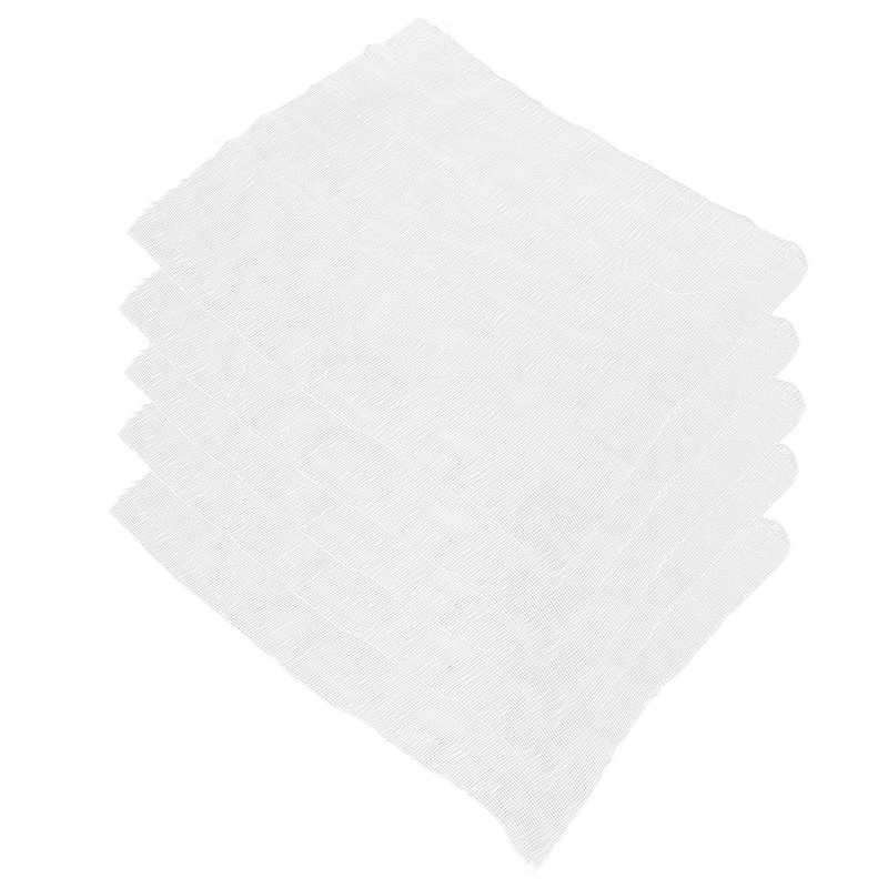 100pcs Gauze Face Mask Disposable Pre Cut Cotton Soft Facial
