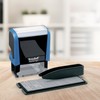 Trodat Printy 4911 DIY Self Inking Stamp,Blue Body - Black