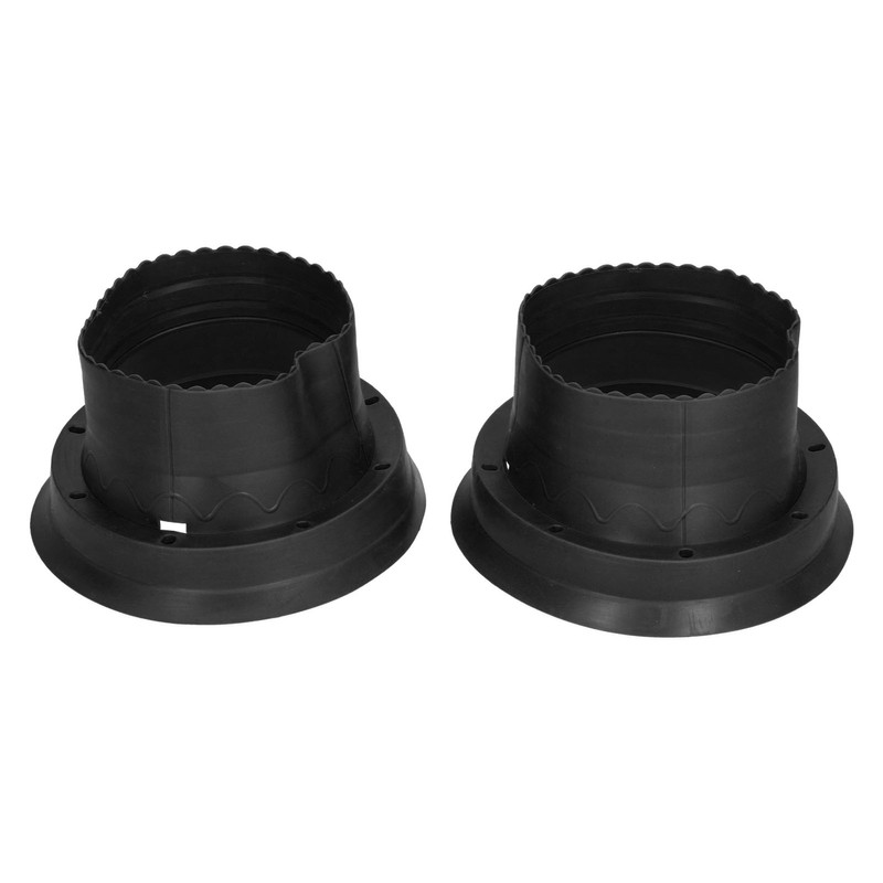 2pcs Audio Loud Speaker Waterproof Cover Mount Adapter Pad Insulation