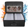 ENGPOW Fireproof Photo Storage Box 5" x 7" Photo Case(Clear),16