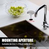 2 Pack 2 Inch Stainless Steel Kitchen Sink Hole Cover,Leakproof