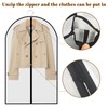 Moth Proof Garment Bags 5pcs 60x100cm,for The Winter Coats Jackets