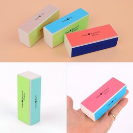 4 Steps to DIY Nails: Nail Buffer, Nail File, Nail Sandpaper, Polishing / 셀프네일 4단계 네일버퍼 손톱파일 손톱사포 광내기