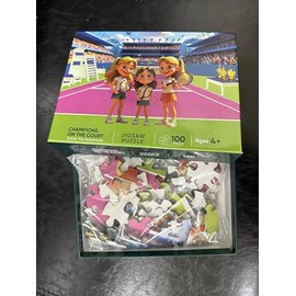 Tennis Jigsaw Puzzle for Kids Ages 4+ | 100-Piece Sports Puzzle for Boys & Girls | Fun & Educational Gift for Young Tennis Fans