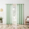 No. 918 Reagan Cabana Stripe Semi-Sheer Grommet Curtain Panel, 54"