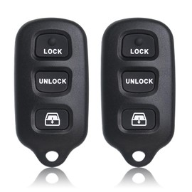 MechanMagic 2PCS Key Fob Remote Replacement Fits for Toyota 4Runner 1999 2000 2001 2002 2003 2004 2005 2006 2007-2009/Sequoia 2001-2007 HYQ12BBX Keyless Entry Remote Control HYQ12BAN/HYQ1512Y
