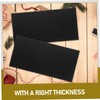 ABOOFAN Abs Plastic Sheet for DIY Craft Projects Black Thermal