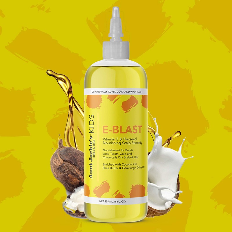 Aunt Jackie's Kids E-Blast Daily Oil for Dry Scalp, Vitamin