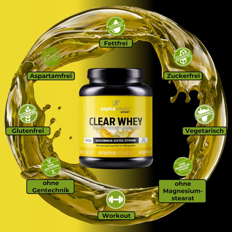Clear Whey Isolate Powder Ice Tea Lemon - 600 g