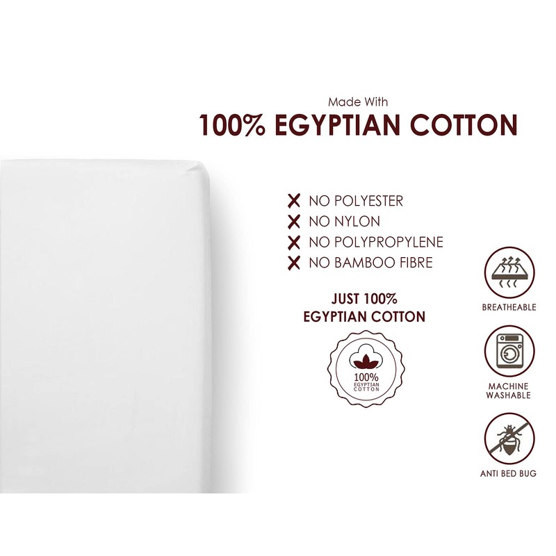 Next to Me Crib Fitted Sheets (Pack of 2) |