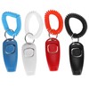 4pcs Pet Training Clicker 2 en 1 Pet Training Clickers