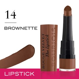 Bourjois Rouge Velvet The Lipstick Bullet Lipstick 14 Brownette Browns, 2.4g, 29166438014