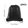 TUPARKA 25Pcs Drawstring Backpack Bags String Backpack Sport Bag Sack