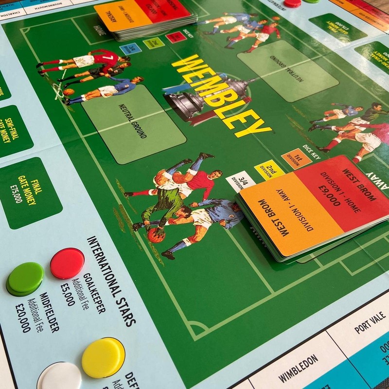 Wembley Board Game | Retro Design | Family Game |