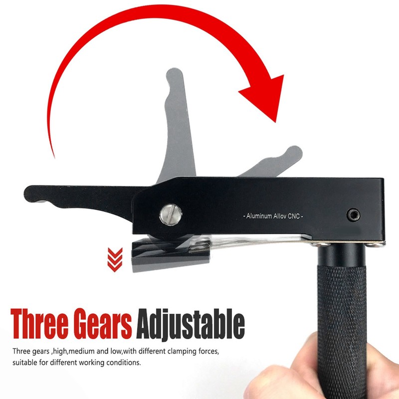 Desktop Quick Acting Clamp 3 Power Adjustable Woodworking Metal Hold