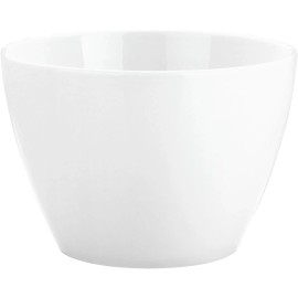 PILLIVUYT FRANCE, EDEN MEDIUM WHITE FRENCH PORCELAIN BOWL, 7.75", 2.5 QUART, NEW