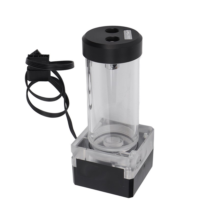 Water Cooling Reservoir 15cm 550L/H 10W 12V DC 3.5m Pump