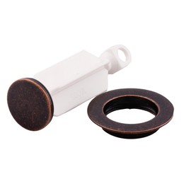 Moen 10709ORB - Tapón y asiento de repuesto para fregadero emergente, bronce aceitado