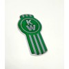 KW kenworth kw emblem metal truck semi chrome green