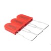 Plastic Wire Padlocks Security Seals Disposable Anti-Tamper Lock Numbered Red