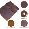 RingSun Genuine Leather Pocket Protector for Men, Durable Pocket Tool