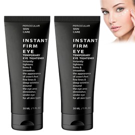 2 Stück Augencreme Gegen Falten, Eye Tightener, Feuchtigkeitsspendende Augencreme Gegen Augenringe und Schwellungen, Reduziert Feine Linien und Tränensäcke, Straffe Augenhaut für Alle Hauttype (30ml)