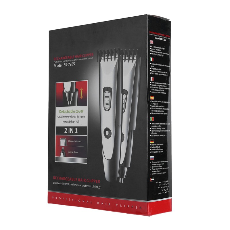 2 in 1 MultiFunctional Electric Hair Clipper Cutter Nose Hair