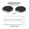 Original Dark Gray - Expansion Pack - 2 Straight Tracks