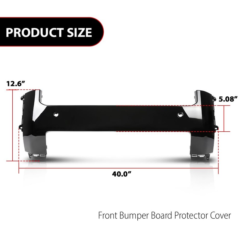 G-PLUS Front Bumper Board Protector Cover, Compatible with Land Rover