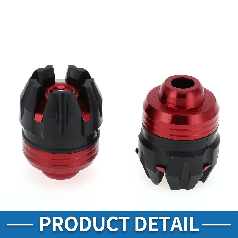 A ABSOPRO Motorcycle Frame Sliders Front Fork Falling Protection Wheel