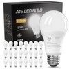TJOY 24 Pack LED Light Bulbs, 100 Watt Equivalent A19,