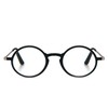 KoKoBin Ultradünne ultraleicht Anti-Blaulicht Lesebrille mit Etui Tragbare Anti-Glare-Brille (Schwarz,