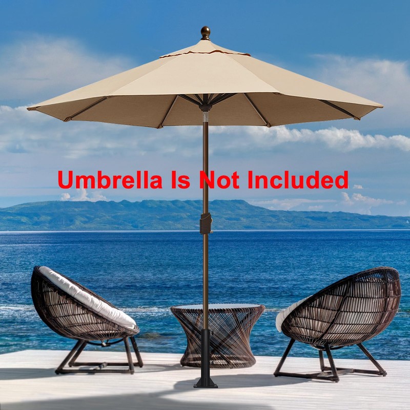EliteShade USA Heavy Duty Umbrella Base Stand Umbrella Holder for