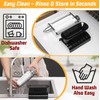 3 Thickness Adjustable Meat Tenderizer Attachment for Kitchenaid Mixers,Steak Cuber